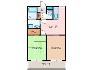 プレシャスⅡの物件間取画像